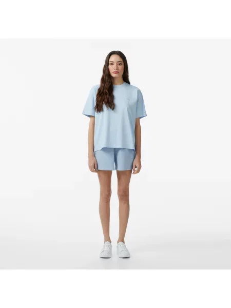 Lacoste Szorty Relaxed Fit niebieskie