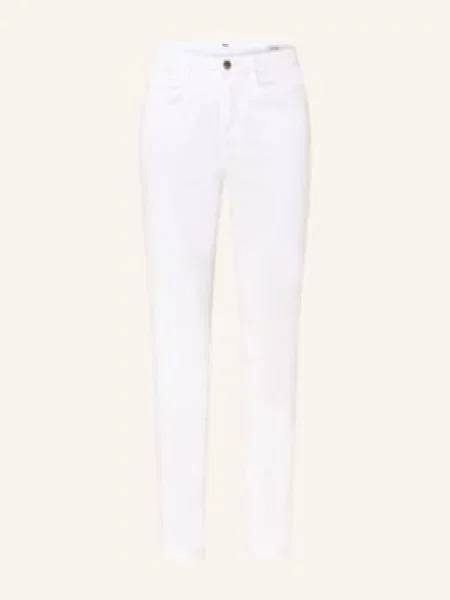Brax Rovné Džíny Style.Mary Regular Fit 99 white bílé