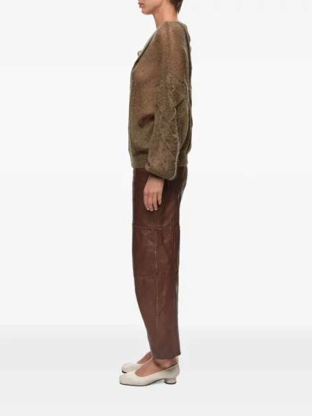 Pulover Bimba Y Lola de mohair verde