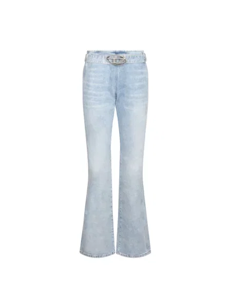 Jeansy dzwony Diesel niebieskie