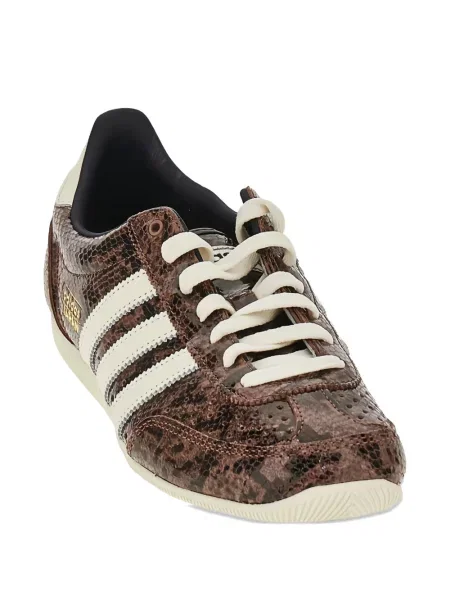 Sneakerși Adidas Samba cu dungi maro