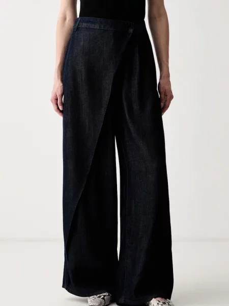 Karl Lagerfeld pantaloni pentru femei din lyocell