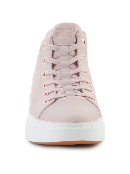 Kožené tenisky Skechers ružová