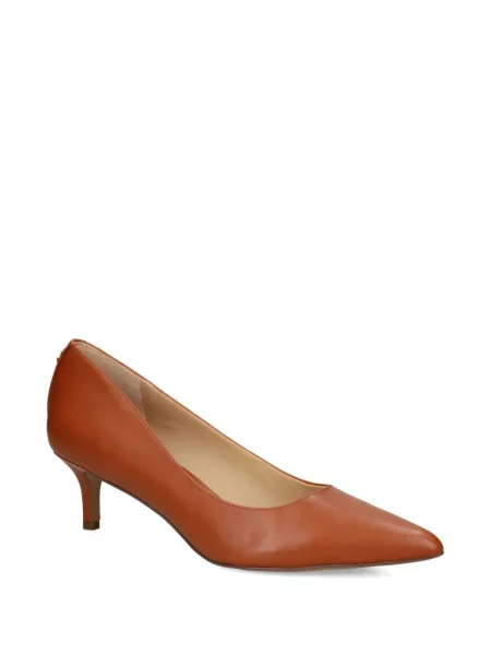 Pantofi cu toc Lauren Ralph Lauren din piele maro