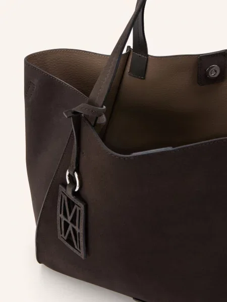 Shopper kabelka Marc O'polo hnědá