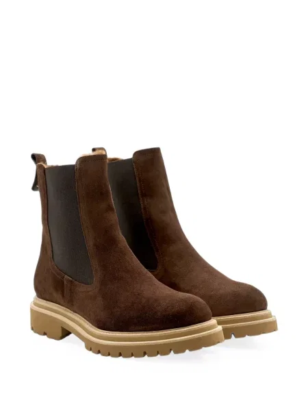 Botine chelsea Lottusse maro