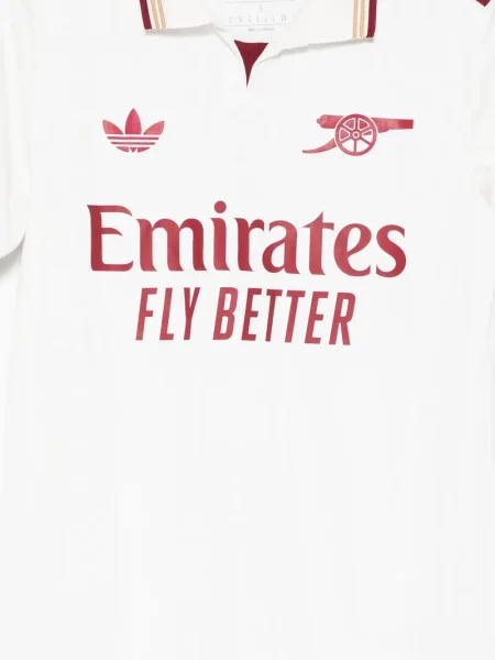 Prugasta košulja Adidas od jersey bijela