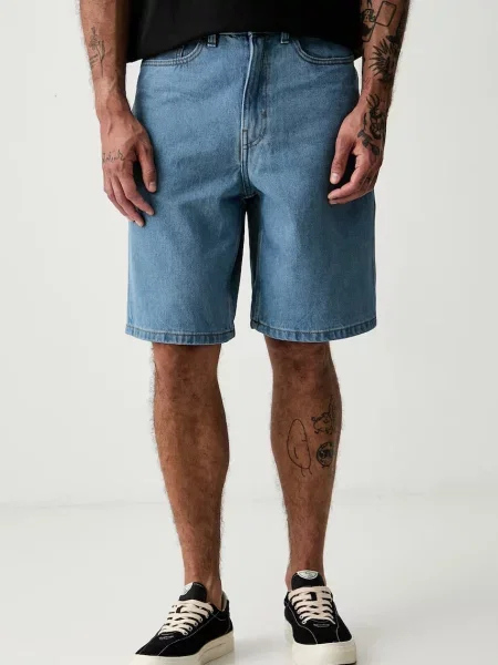 Vans pantaloni scurți pentru bărbați din denim albastru
