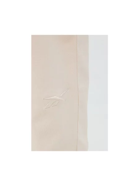 Hlače Reebok Sport bež