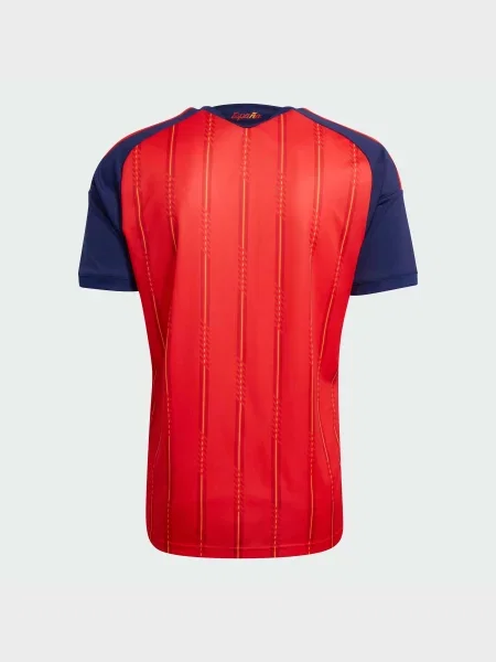 Переработанный футболка Adidas красная