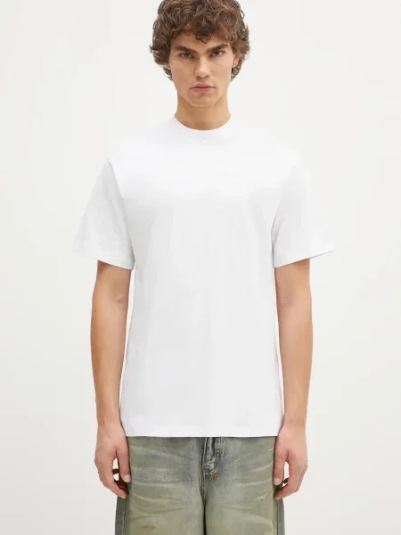 Butter Goods t-shirt Basic Tee gładki biały