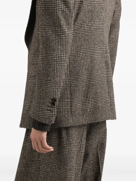 Sacou Dolce & Gabbana în carouri maro