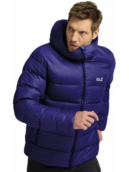Пуховик Jack Wolfskin Snowdrift синій