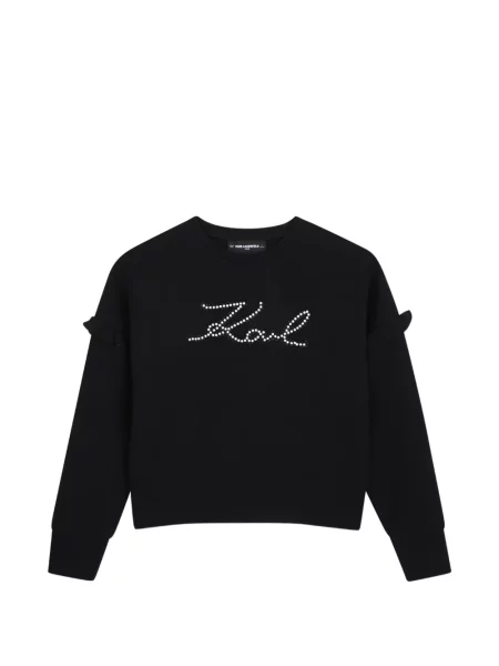 Bluza dziecięca Karl Lagerfeld czarna