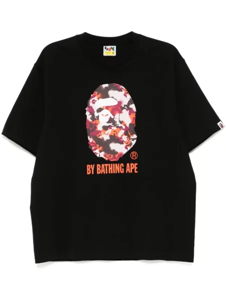 Tricou A Bathing Ape® cu imagine negru