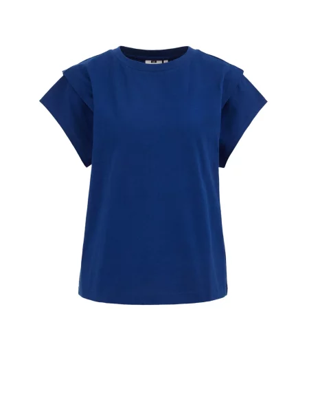 WE Fashion Tricou cobalt albastru