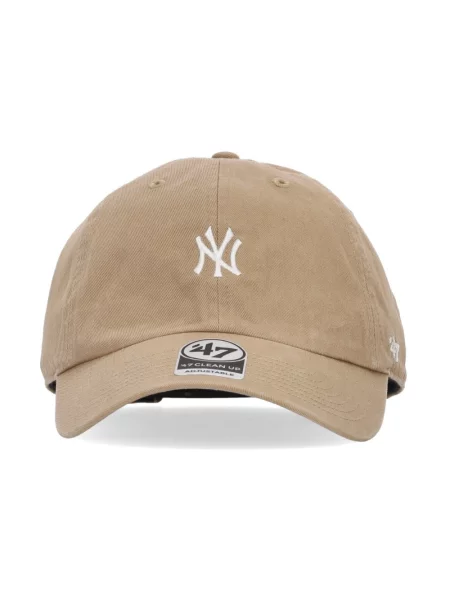 Czapka Brand MLB Clean Up Base Runner New York Yankees Beige Universal beżowa