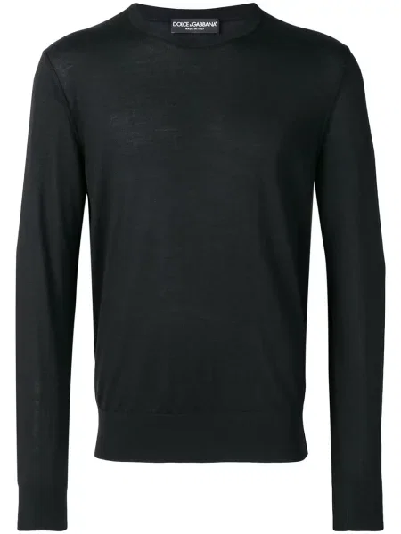 Pulover Dolce & Gabbana tricotate negru