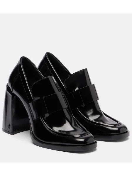 Pantofi cu toc Jimmy Choo din piele negru