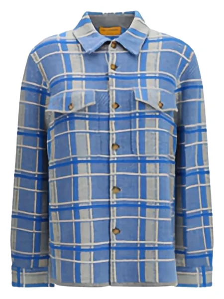Koszula Guest In Residence w kratkę niebieska
