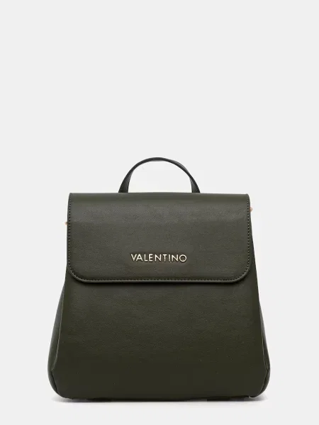 Ruksak Valentino Bags WEST RE mali bez uzorka zelena