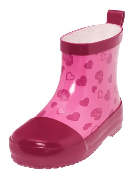 PLAYSHOES Cizme de cauciuc eozină / deschis roz