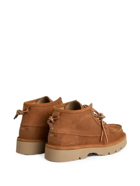 Fűzős csipkés sneaker Panchic barna