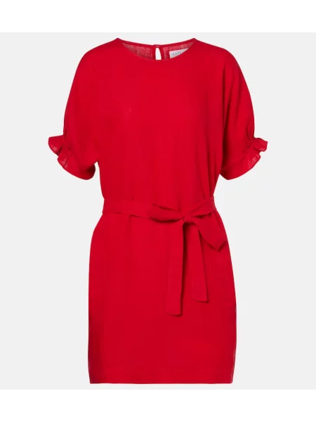 Rochie Velvet de in roșu