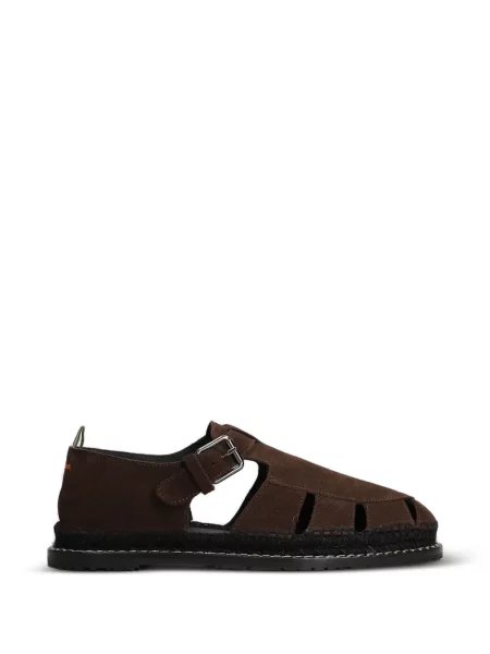 Espadrile Castañer sa kopčom smeđa
