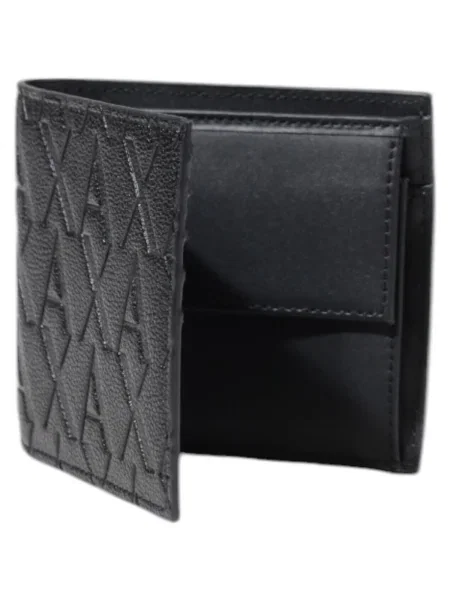 Portofel Mare pentru Bărbați Armani Exchange negru