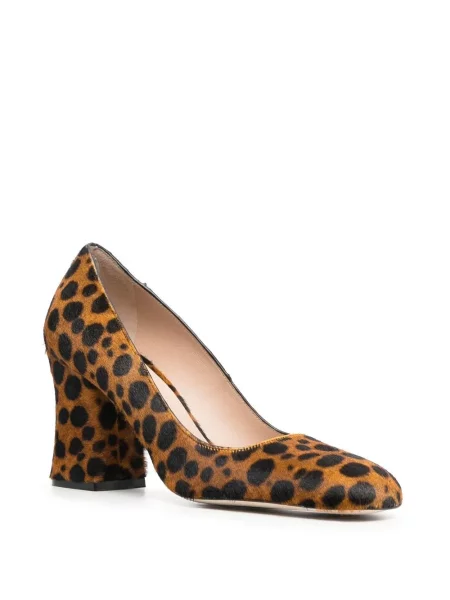 Leopardí lodičky Stuart Weitzman s potiskem hnědé