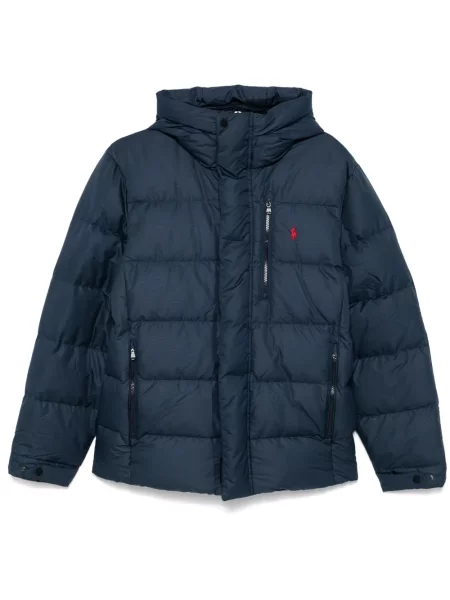 Вълнена карирана шапка Polo Ralph Lauren закърпени черно
