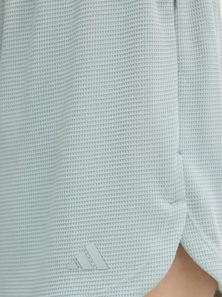 Однотонные шорты Adidas Performance зеленые