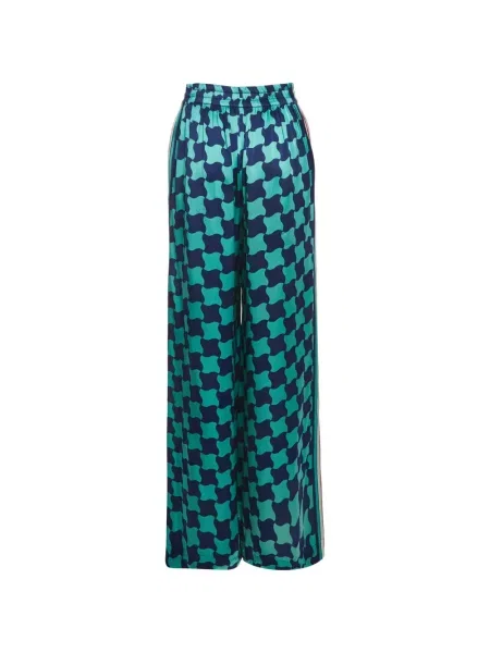 Pantaloni Casablanca cu imagine albastru