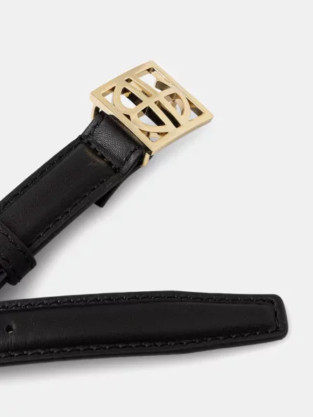 Anine Bing MONOGRAM curea de piele pentru femei