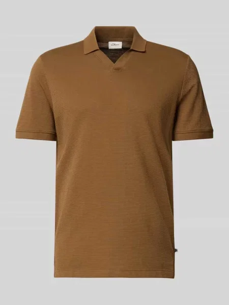 Koszulka polo o kroju regular fit z mieszanki bawełny S.oliver Red Label
