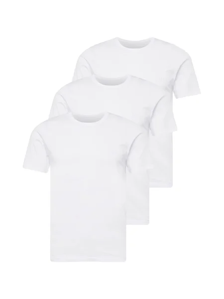 BOSS Orange Tricou Classic murdar alb