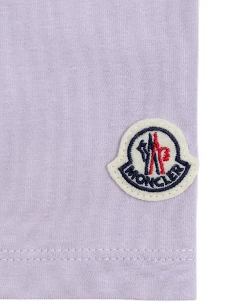 Legginsy dziecięce Moncler Enfant fioletowe