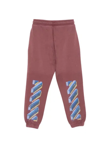 Dětské kalhoty Off-white bílé