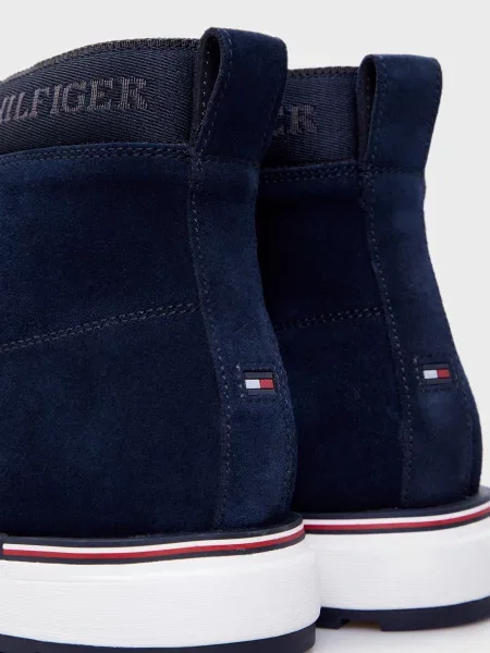 Замшевые дезерты Tommy Hilfiger синие