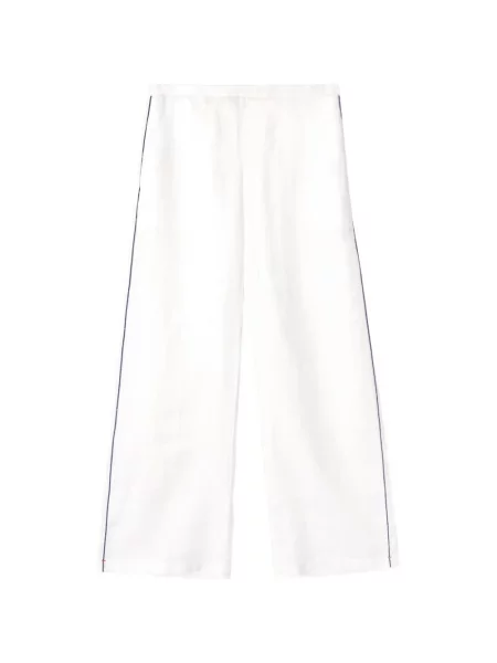 Pantaloni Xirena de in cu dungi alb