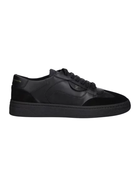 Sneakersy Giuseppe Zanotti skórzane czarne