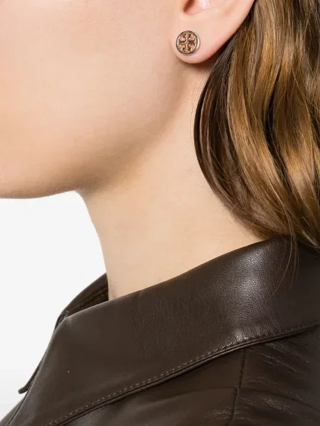 Auskarai Tory Burch auksinė