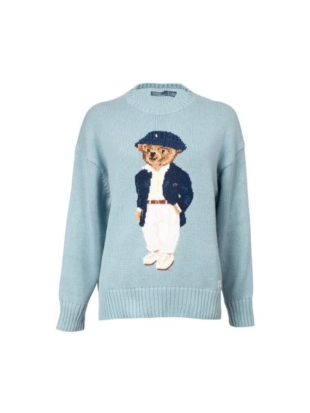 Sweter Polo Ralph Lauren niebieski