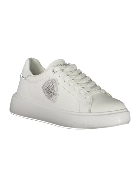 Sneakersy Blauer z dżetami białe