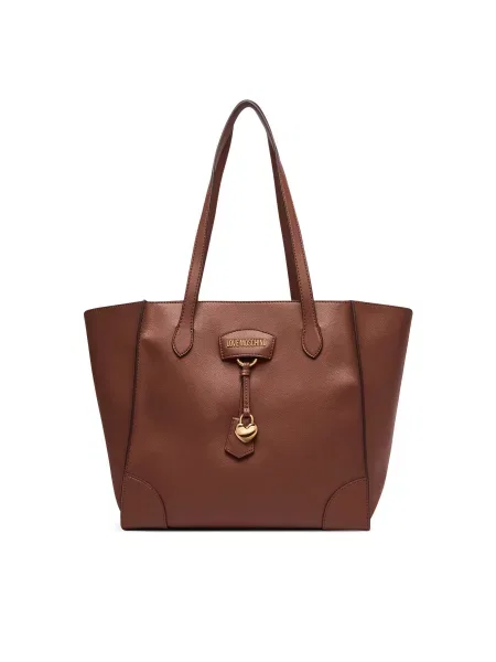 LOVE MOSCHINO Дамска чанта кафяв