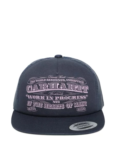 Șapcă Carhartt Wip cu imagine albastru