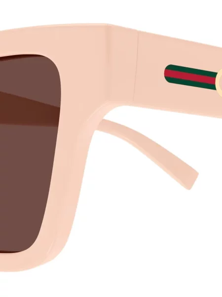 Ριγέ γυαλιά ηλίου Gucci Eyewear ροζ