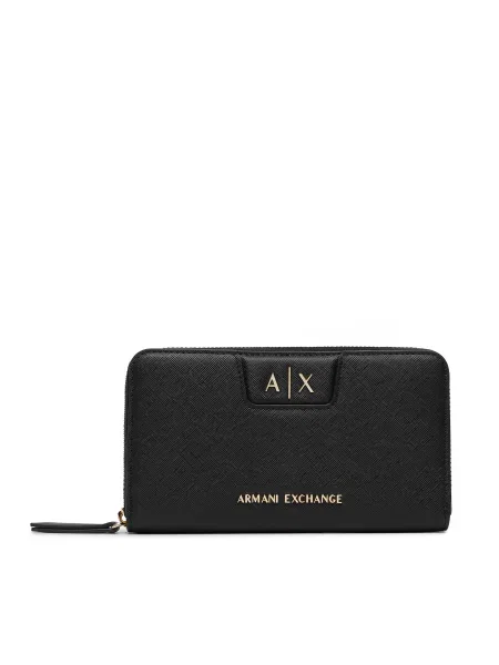 Портфейл Armani Exchange черен