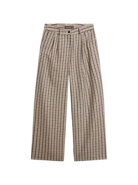Pantaloni Woolrich în carouri